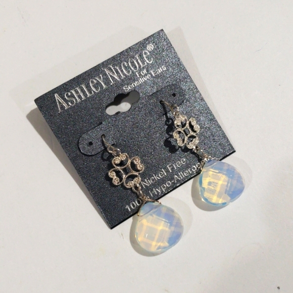 Ashley Nicole Filigree Drop Earrings – Opalescent Stones, Nickel-Free - Women's - Picture 4 of 8